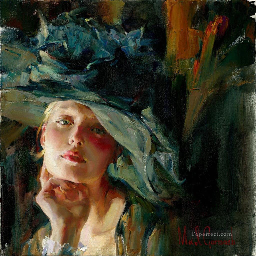 Pretty Girl MIG 48 Impressionist Oil Paintings